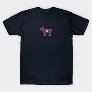 Anthony Davis Los Angeles Purple Goat Qiangy T-Shirt